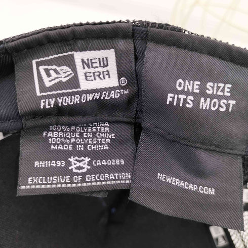 ニューエラ NEW ERA ワンポイント刺繍スナップキャップ メンズ ONESIZE