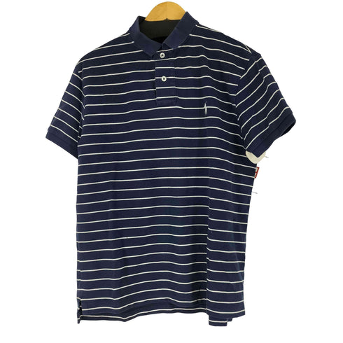 ポロラルフローレン POLO RALPH LAUREN スモールポニー刺繍 S/S ボーダー ポロシャツ メンズ JPN:M