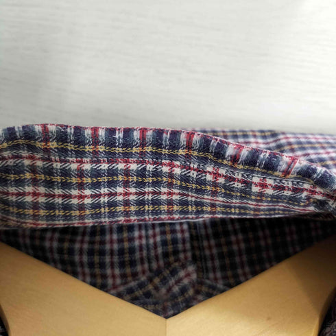 コロンビア Columbia ロゴパッチ コットン チェックシャツ メンズ import:S