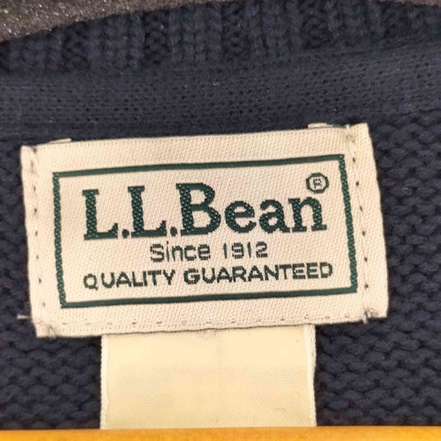 エルエルビーン L.L.Bean 00S Vネック コットンニット メンズ XL-REG
