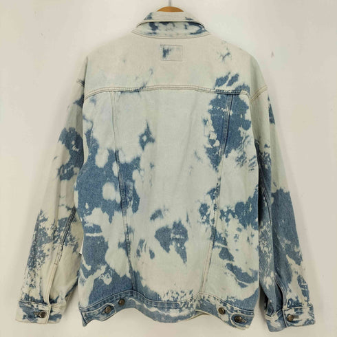 NOTHING ELSE IS A 企業 デニムジャケット ブリーチ加工 メンズ import:L