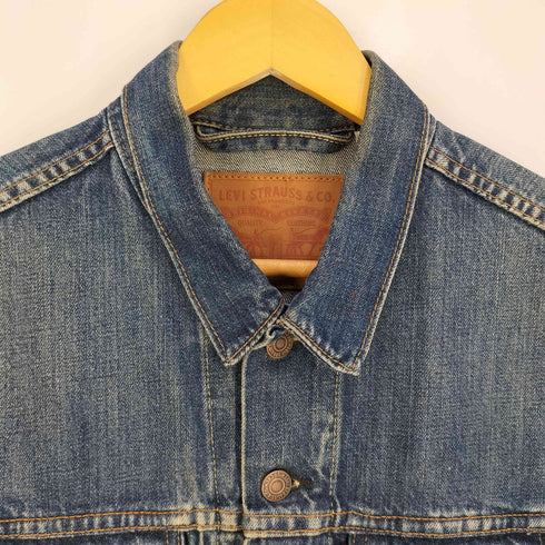 リーバイス Levis メキシコ製 ボタン裏4001 デニムジャケット トラッカージャケット メンズ import:S