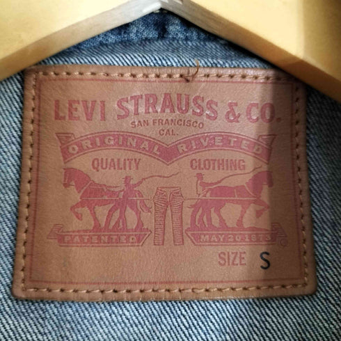 リーバイス Levis メキシコ製 ボタン裏4001 デニムジャケット トラッカージャケット メンズ import:S