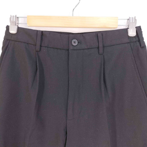 ユニクロ UNIQLO タックテーパードパンツ ワイドフィット 丈標準 メンズ JPN:S