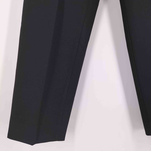 ユニクロ UNIQLO タックテーパードパンツ ワイドフィット 丈標準 メンズ JPN:S