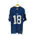 リーボック Reebok NFL ナンバリング18 アメリカンフットボール ゲームシャツ メンズ import:L