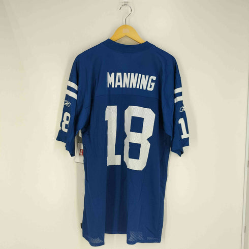 リーボック Reebok NFL ナンバリング18 アメリカンフットボール ゲームシャツ メンズ import:L