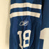 リーボック Reebok NFL ナンバリング18 アメリカンフットボール ゲームシャツ メンズ import:L