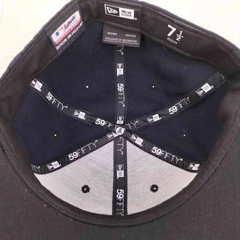 ニューエラ NEW ERA 59FIFTY MLB チームロゴ刺繍 ベースボール キャップ メンズ 7 1/2