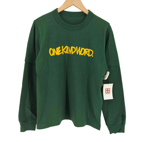 サカイ Sacai 23SS ONEKINDWORD. L/S T-shirt ロゴプリント ロングスリーブTシャツ メンズ JPN:0