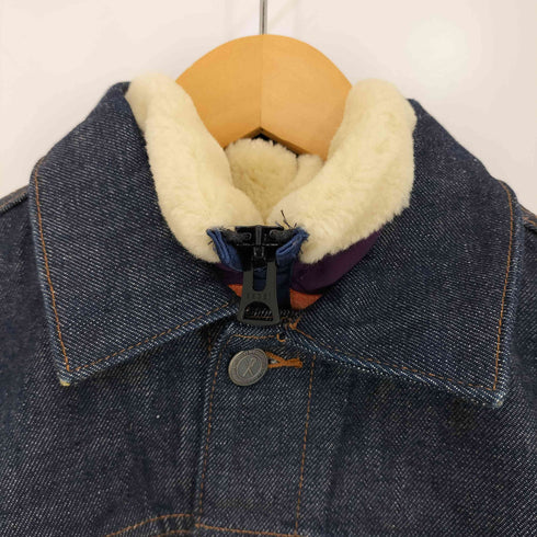 サカイ Sacai 20AW FAUX SHEARING PUFFER JACKET デニムジャケット メンズ JPN:1