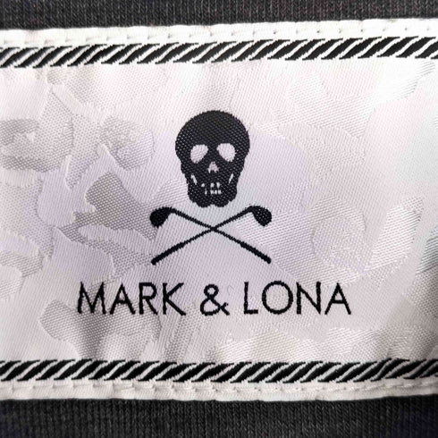 マークアンドロナ MARK&LONA 異素材ダウンジャケット ゴルフ スカル カモフラ ダウンジャケット メンズ import:L