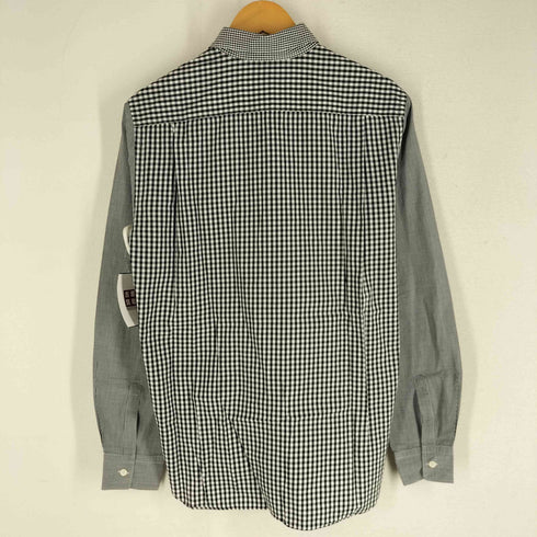 コムデギャルソンオム COMME des GARCONS HOMME 05aw クレイジーパターン 切替チェックシャツ メンズ L