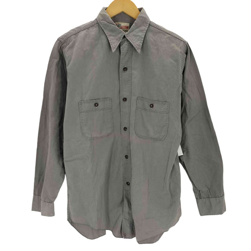 steel klad quality shirt ワークシャツ ネコ目ボタン メンズ 15 1/2