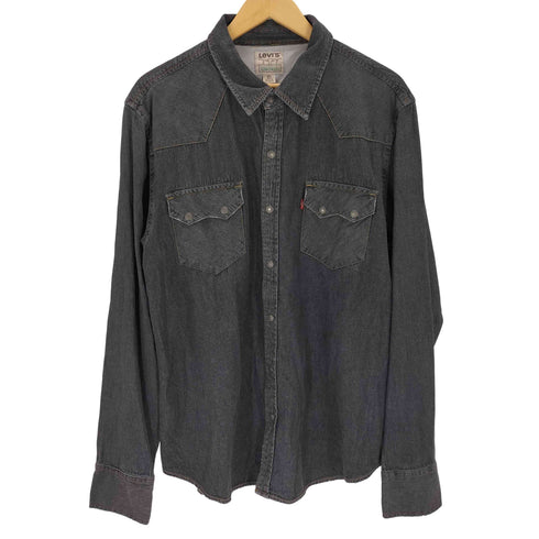 リーバイス Levis インドネシア製 ウエスタンヨーク デニムシャツ メンズ JPN:XL