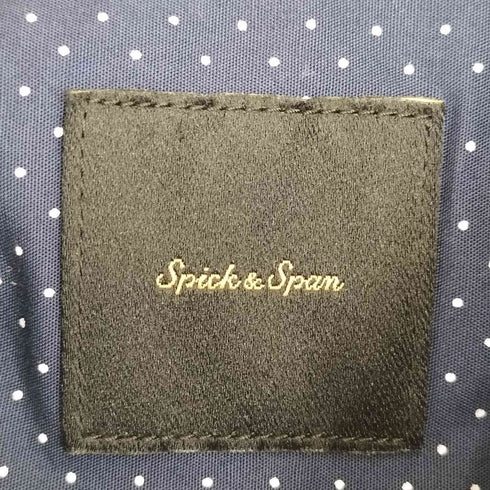 スピックアンドスパン Spick and Span 50コットンドットオーバーシャツ レディース FREE