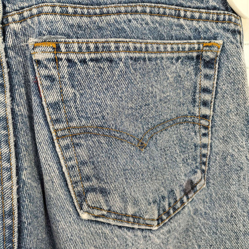 リーバイス Levis 90S USA製 505 ストレートデニムパンツ ボタン裏523 メンズ