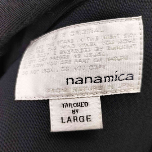 ナナミカ nanamica 3Bテーラードジャケットセットアップ メンズ LARGE