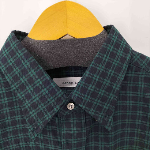 ナナミカ nanamica Button Down Wool PLAID S メンズ import:L