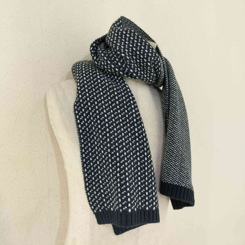 ランズエンド LANDS END バーズアイ マフラー レディース