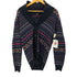 ピーエスポールスミス PS Paul Smith 総柄 ウール ニット カーディガン メンズ import:M