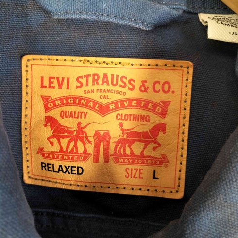 リーバイス Levis WORKWEAR SUNRISE トラッカージャケット メンズ L
