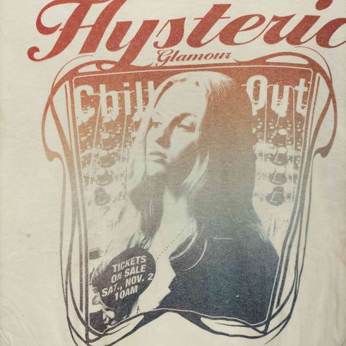 ヒステリックグラマー HYSTERIC GLAMOUR フロントプリント L/S Tシャツ レディース JPN:S
