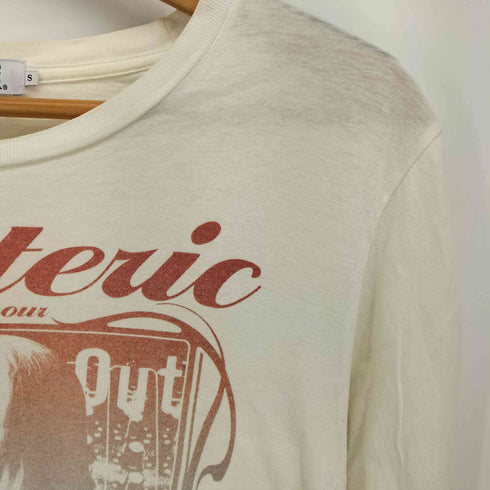ヒステリックグラマー HYSTERIC GLAMOUR フロントプリント L/S Tシャツ レディース JPN:S