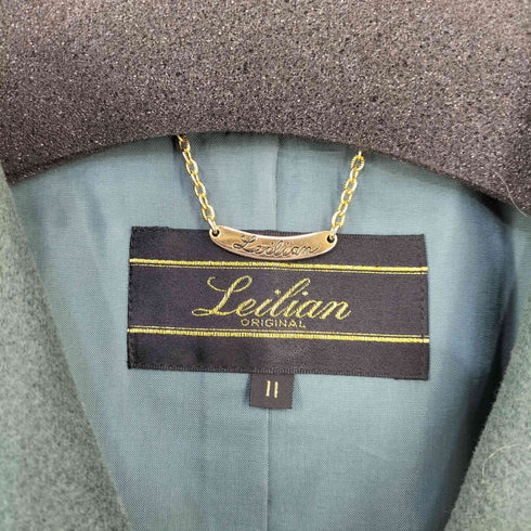 レリアン Leilian カシミヤ混 ダブルジャケット レディース 11