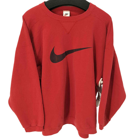 ナイキ NIKE 90S 白タグ スウォッシュロゴプリント スウェット メンズ