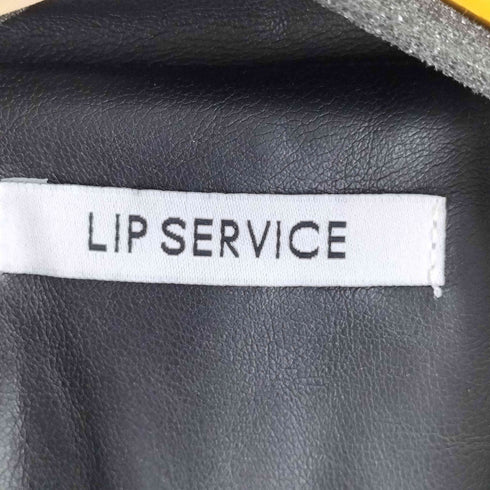 リップサービス LIP SERVICE フェイクレザーライダースジャケット レディース JPN:M