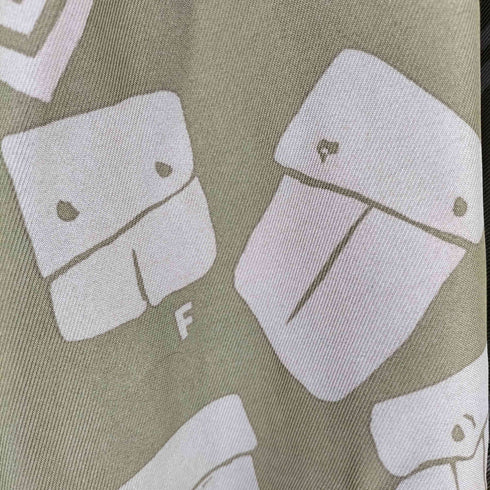 ブラックコムデギャルソン BLACK COMME des GARCONS AD2020 20AW フィリップパゴウスキープリントスカート 総柄 レディース JPN:XS