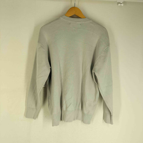 グリーンレーベルリラクシング GREEN LABEL RELAXING 24AW クリアコットン スウェットライク クルーネック ニット メンズ JPN:M