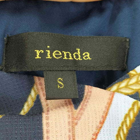 リエンダ rienda スカーフパターンワンピース レディース JPN:S