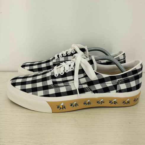 ヒューマンメイド HUMAN MADE HM7 GINGHAM DECK SHOES メンズ UK:10