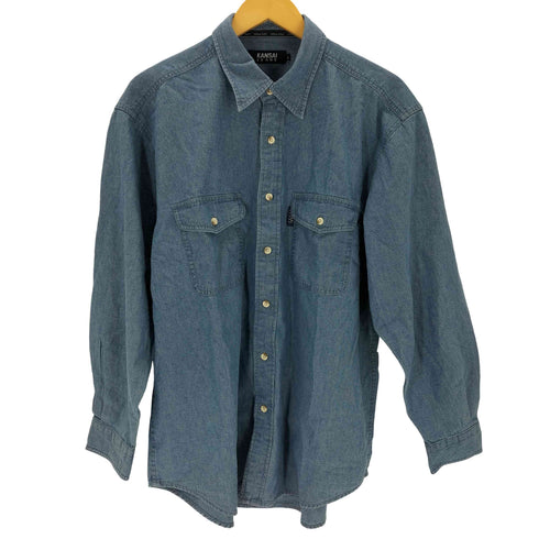 カンサイジーンズ KANSAI JEANS OLD デニムシャツ メンズ JPN:L