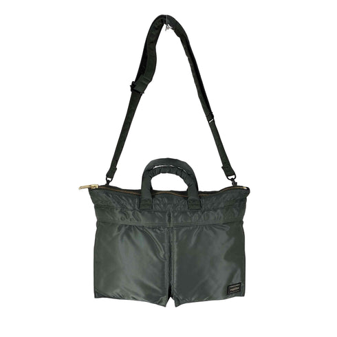 ポーター PORTER 2WAY TANKER SHORT HELMET BAG タンカーショートヘルメットバッグ 吉田カバン メンズ