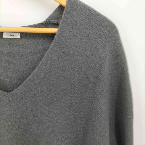 イエナ IENA ウールミラノリブ Vネックプルオーバー レディース
