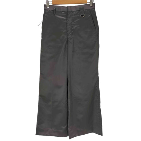ジョンローレンスサリバン JOHN LAWRENCE SULLIVAN SATIN WIDE TROUSERS メンズ 44