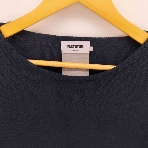ファクトタムオム FACTOTUM homme コットンニット S/S Tシャツ メンズ JPN:48