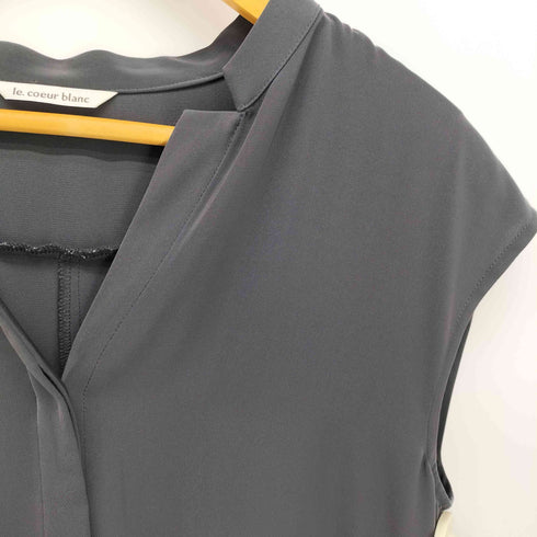 ルクールブラン le.coeur blanc スキッパーフレンチシャツワンピース レディース JPN:38