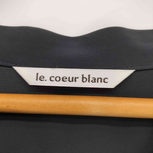 ルクールブラン le.coeur blanc スキッパーフレンチシャツワンピース レディース JPN:38