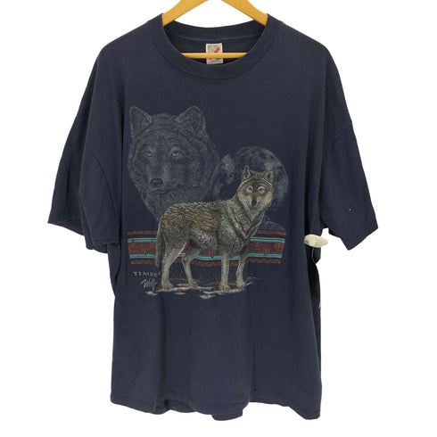 ジャージーズ JERZEES USA製 00S アニマルプリントTシャツ メンズ 3X