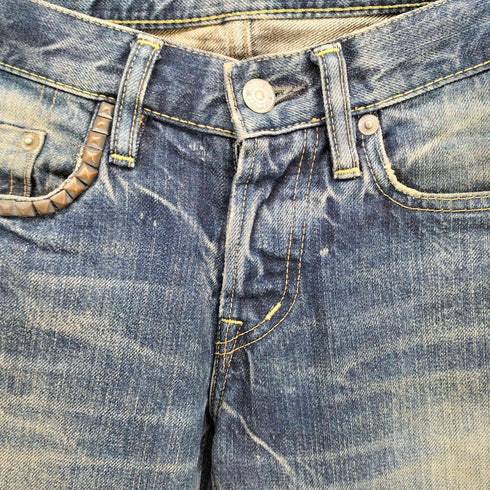 ヒステリックグラマー HYSTERIC GLAMOUR ポケット スタッズデザイン ボタンフライ デニム パンツ メンズ 28