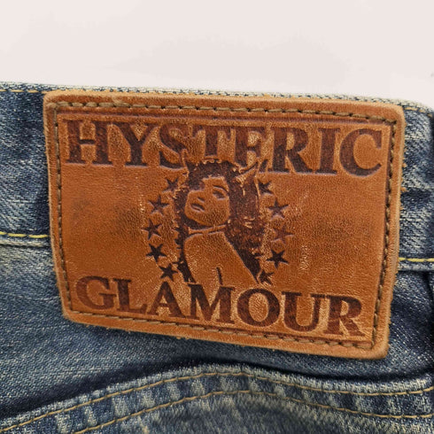 ヒステリックグラマー HYSTERIC GLAMOUR ポケット スタッズデザイン ボタンフライ デニム パンツ メンズ 28