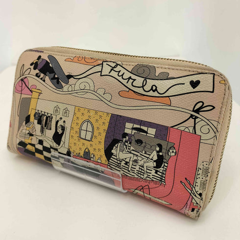 フルラ FURLA バビロン ラウンドジップ長財布 レディース