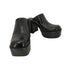 ジェフリーキャンベル Jeffrey Campbell レザーヒール スクエアトゥ サボ レディース 37
