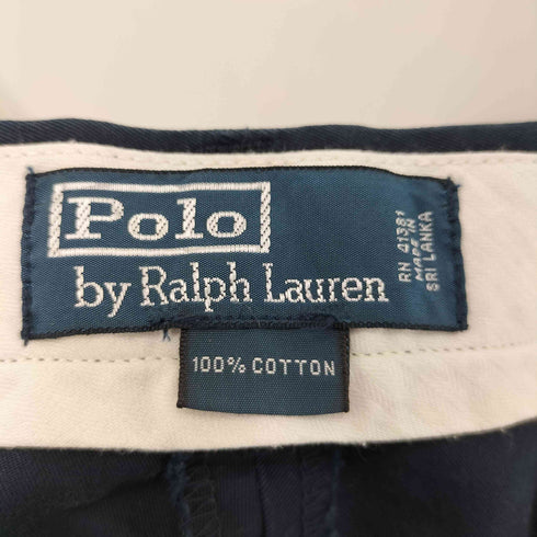 ポロバイラルフローレン Polo by RALPH LAUREN バックポニー刺繍 ノータックテーパードチノパンツ メンズ 32/30