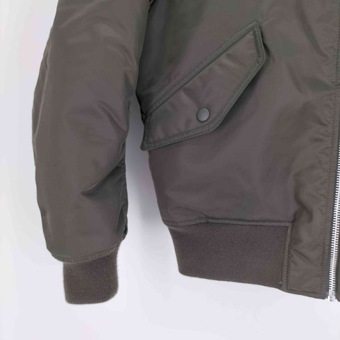 ユニクロユー UNIQLO U MA-1 フライト ジャケット ボンバー ジャケット レディース JPN:L