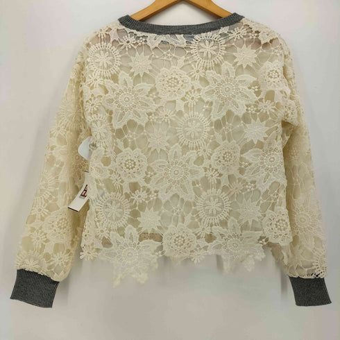 ロイスクレヨン Lois CRAYON レーススウェット レディース JPN:M